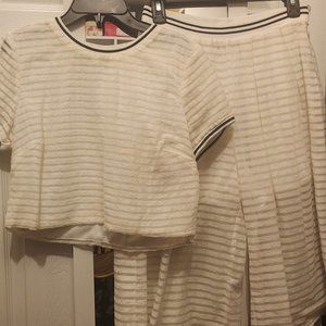 BAR III crop and culottes set